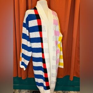 Colorful Striped Women's Sweater